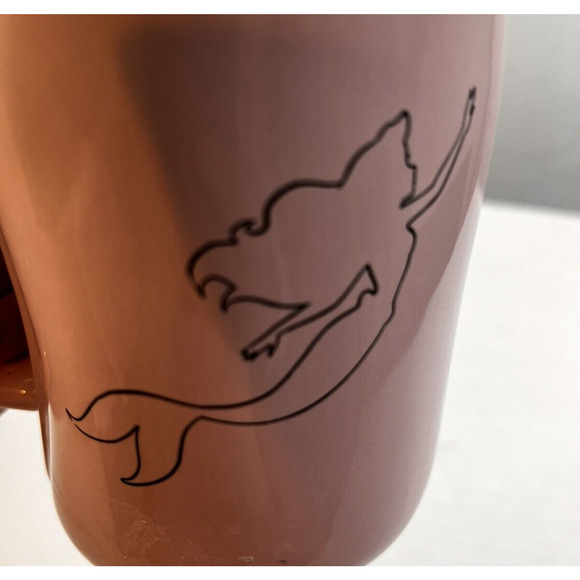 Rae Dunn Little Mermaid Disney Princess Mug Pink Artisan Collection By Magenta - Picture 6 of 7